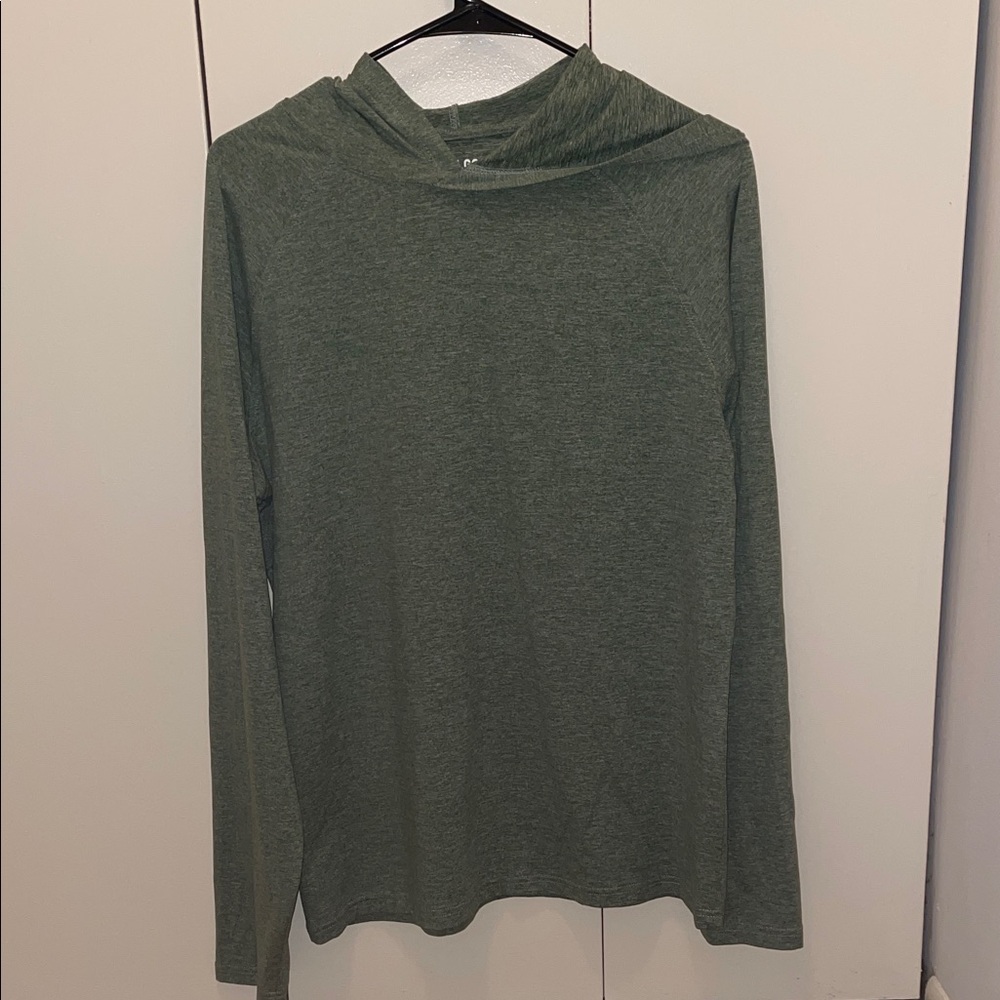 Green Long Sleeve Men's Tee